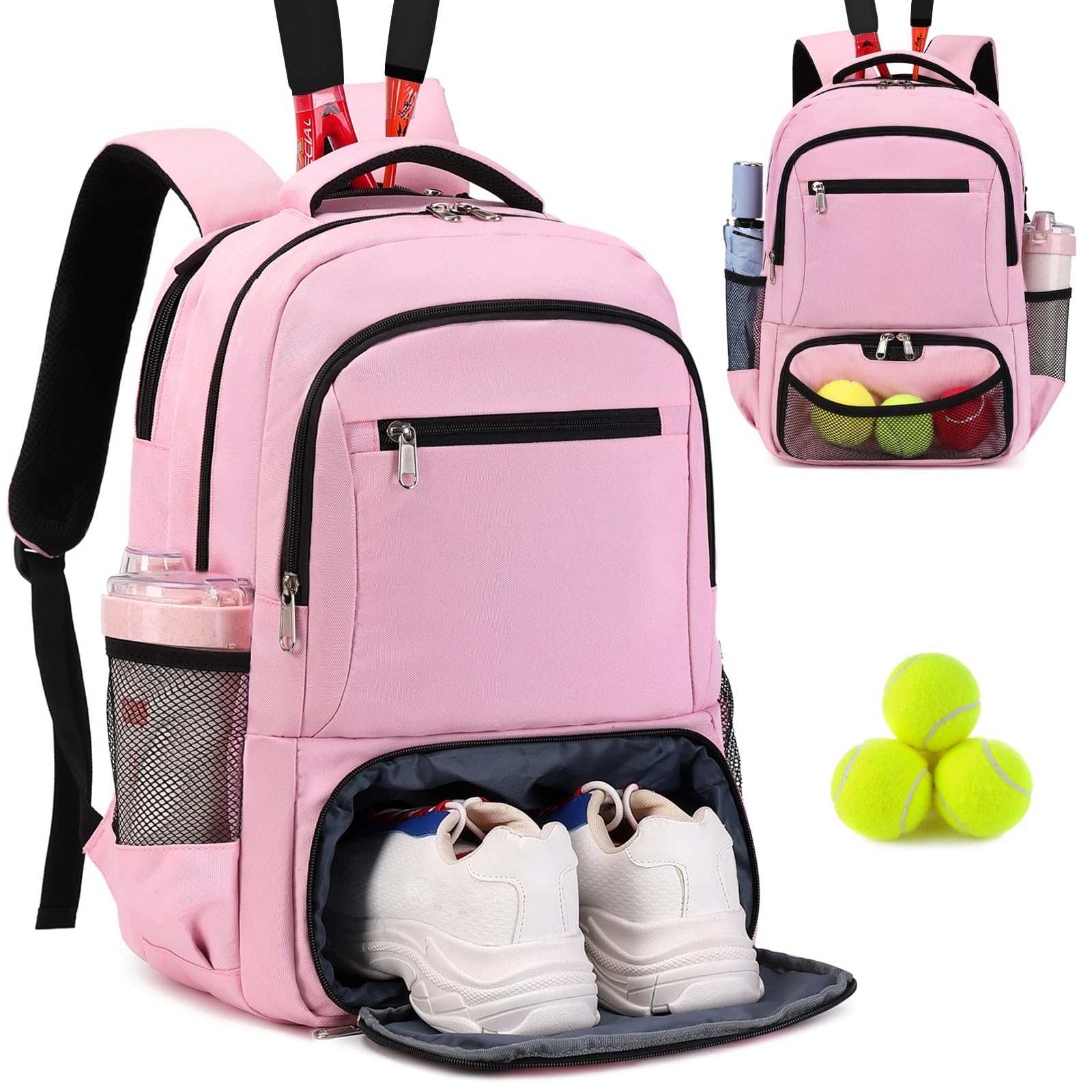 "Advantage All: Unique Tennis Bags for Champions"