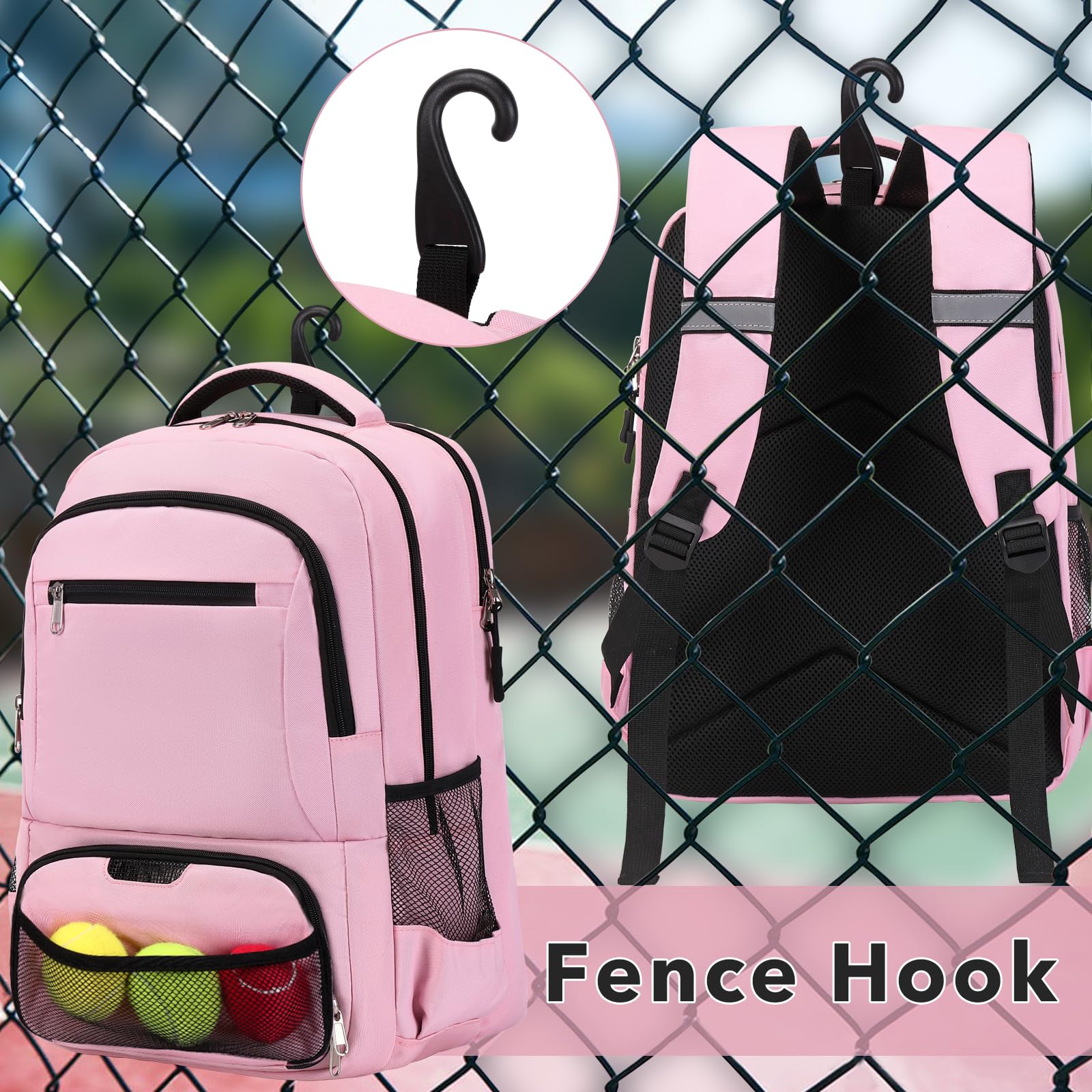 "Advantage All: Unique Tennis Bags for Champions"